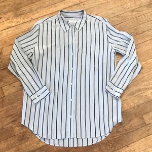 Striped equipment blouse
